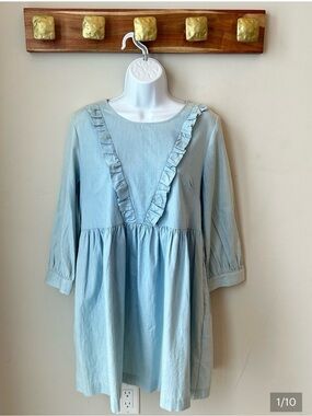 Listicle Cotton Dress Coastal Cowgirl Festival Cottagecore Size Large